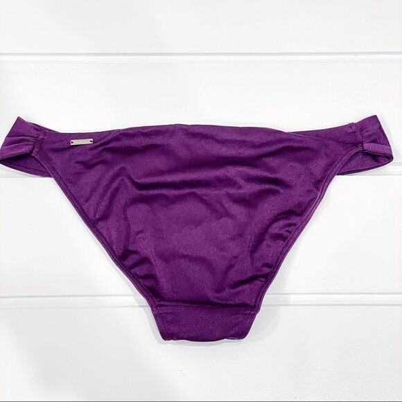 Victoria’s Secret Miraculous Push Up Bombshell Bikini Swim Set In Plum Purple S - Picture 7 of 14